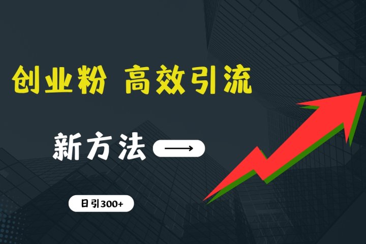 快速引流创业粉：抖音工具号日引300+实战技巧，创业粉引流全攻略，只做实战高手爱优网赚-网创项目资源站-副业项目-创业项目-搞钱项目爱优网赚