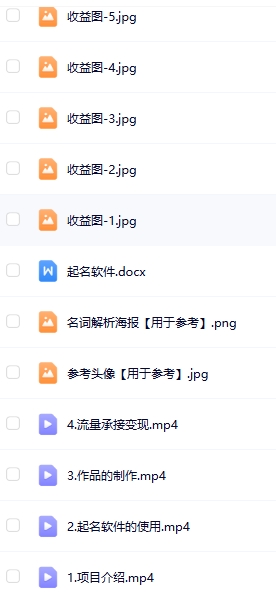 图片[3]爱优网赚-网创项目资源站-副业项目-创业项目-搞钱项目0成本，小白无脑复制粘贴，一单298  靠给宝宝起名月入10000+  附送软件爱优网赚-网创项目资源站-副业项目-创业项目-搞钱项目爱优网赚