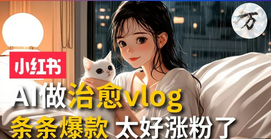 图片[1]爱优网赚-网创项目资源站-副业项目-创业项目-搞钱项目AI治愈系vlog动画视频，小红书7天 涨粉破千，商单报价1500+，0成本制作，日入2000+，有手就会 爱优网赚-网创项目资源站-副业项目-创业项目-搞钱项目爱优网赚